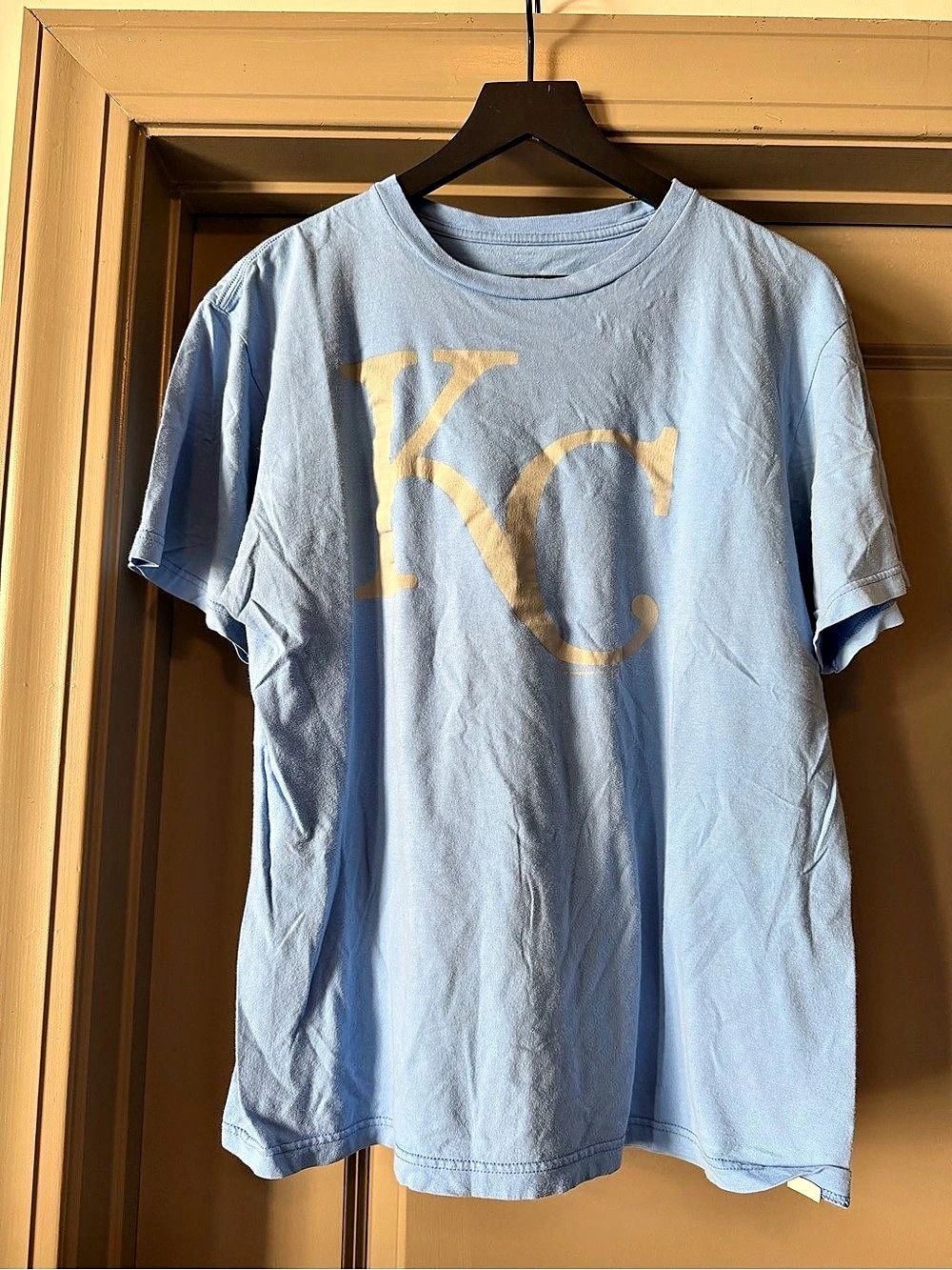 MLB Los Angeles Dodgers Logo Short Sleeve Tee Size Large